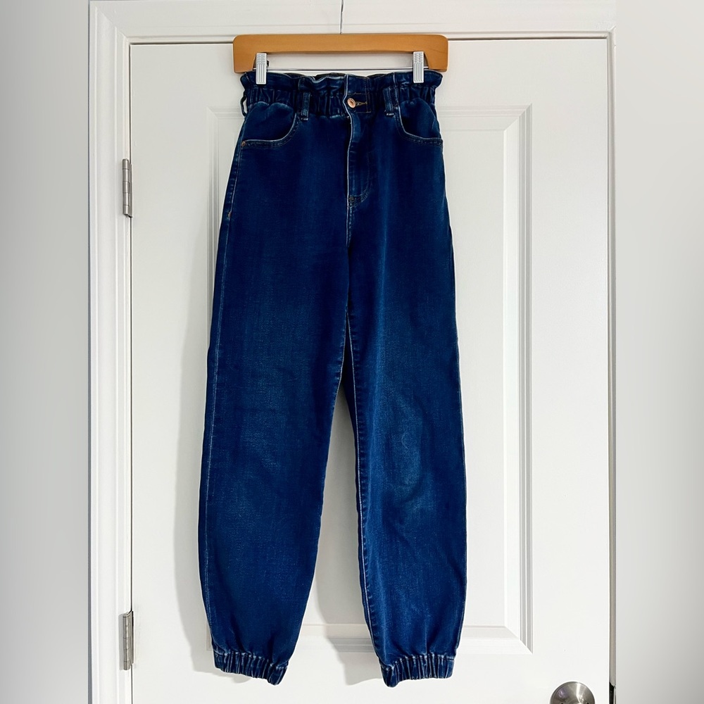 Express size 2 super high rise joggers